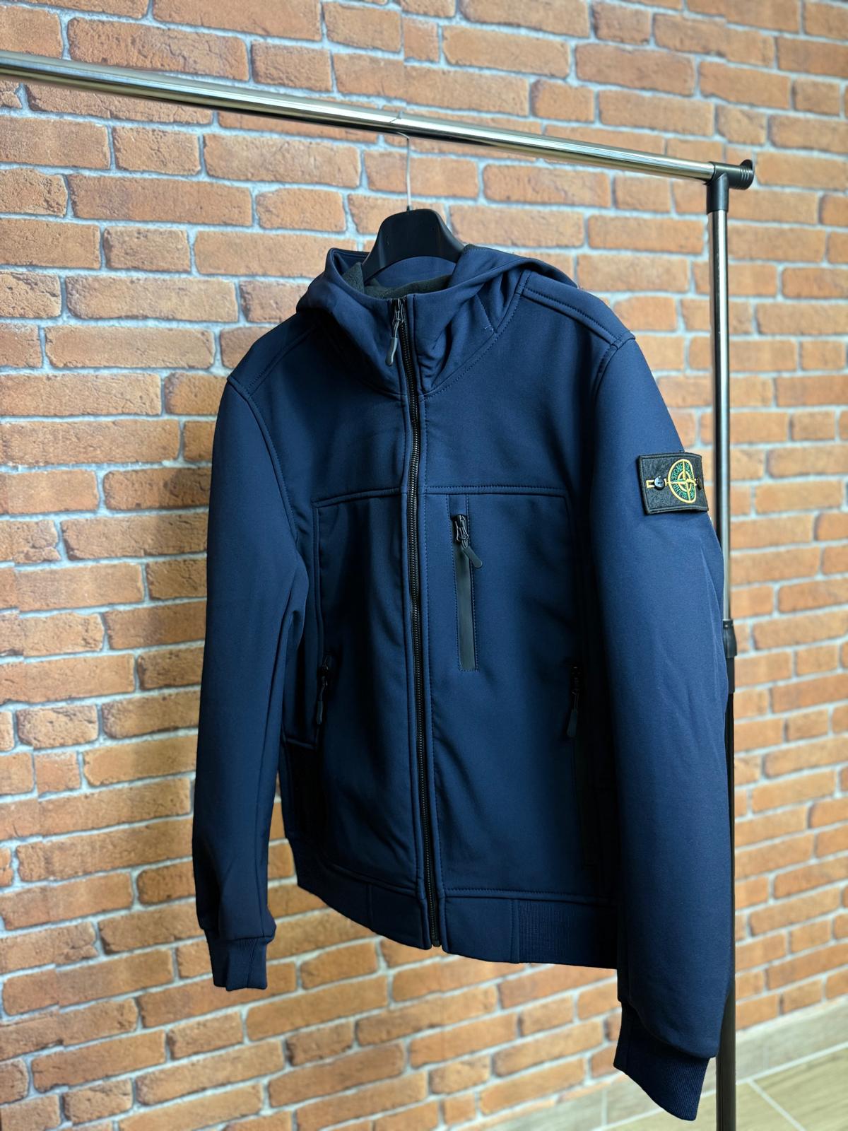 Veste Stone Island Bleue